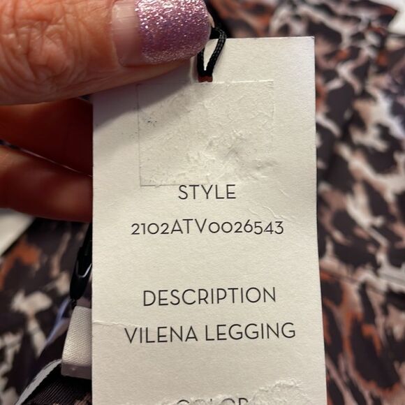 NWT Veronica Beard woman’s leopard print leggings - Picture 10 of 13